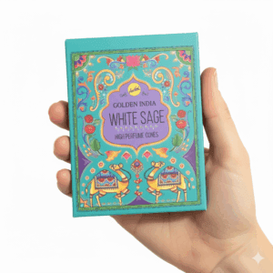 Conos 𝐆𝐨𝐥𝐝𝐞𝐧 𝐈𝐧𝐝𝐢𝐚 Salvia Blanca