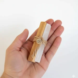 Selenita y palo santo