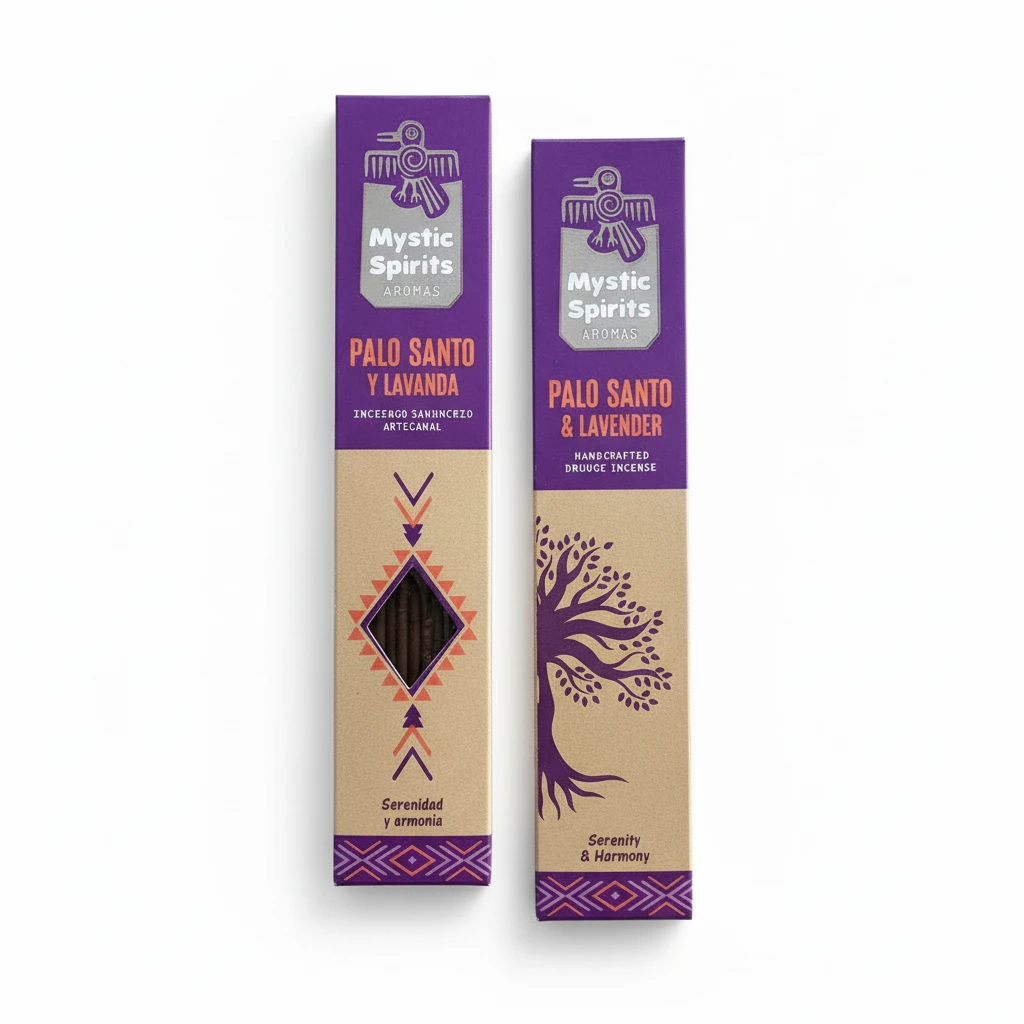 Incienso Mystic Spirit Palo Santo y Lavanda